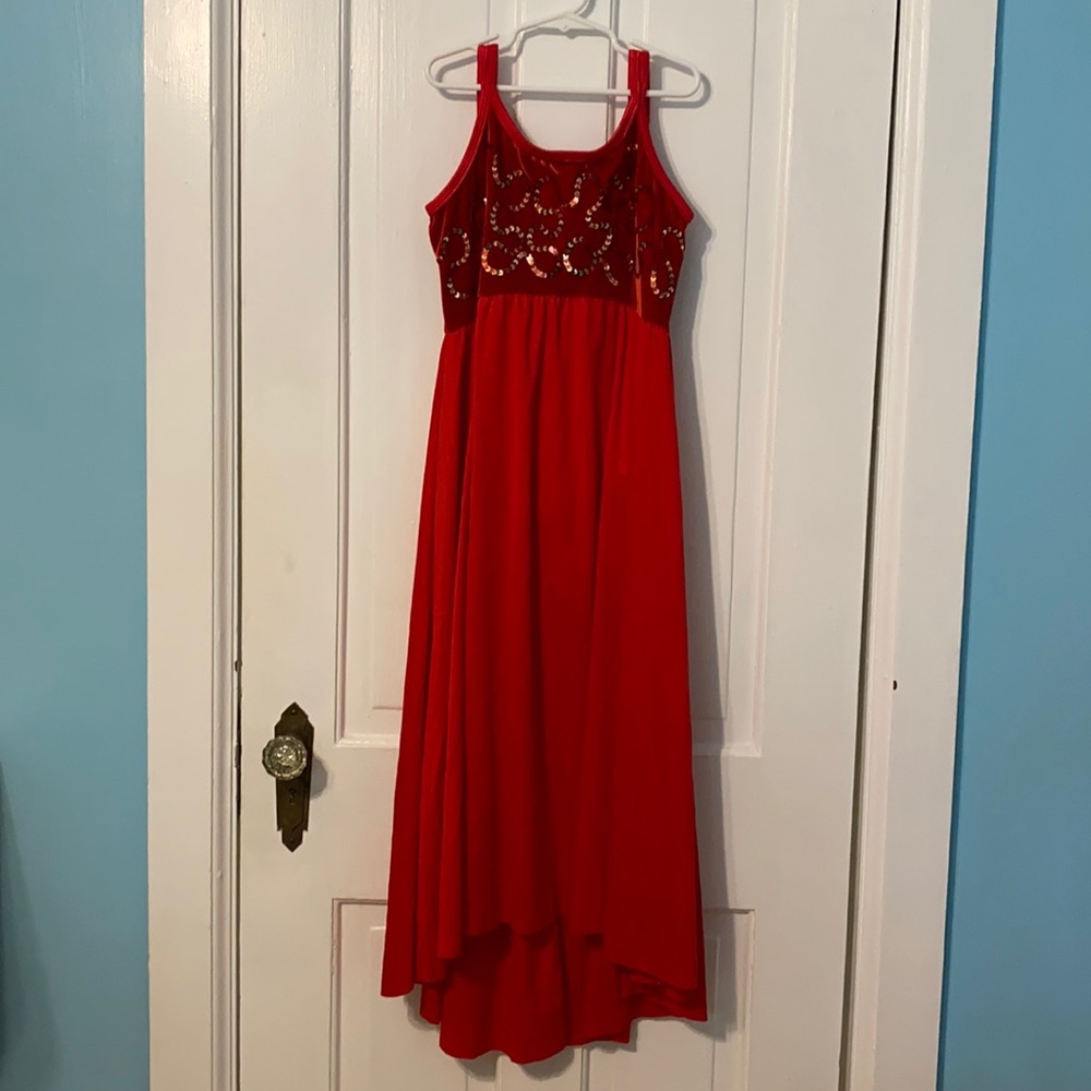 Long dance dress